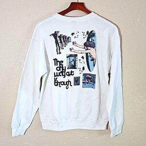 Awake Happy The Only Way Out Is Through Sweatshirt.